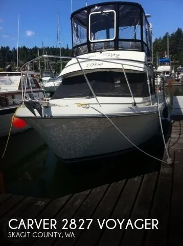 Slide: The Image of Carver Yachts 2827 Voyager 1988 - 0