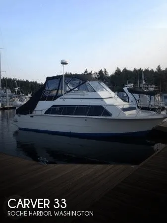 Slide: The Image of Carver Yachts 3396 Mariner 1980 - 0