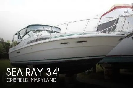 Slide: The Image of Sea Ray 340 Sundancer 1986 - 0