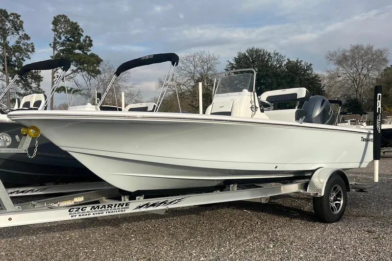 The Image of 2026 Tidewater 1910 Bay Max boat on trailer. - 0