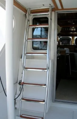 Slide: The Image of Provincial Marine 42 Downeast Flybridge Trawler 2000 - 10