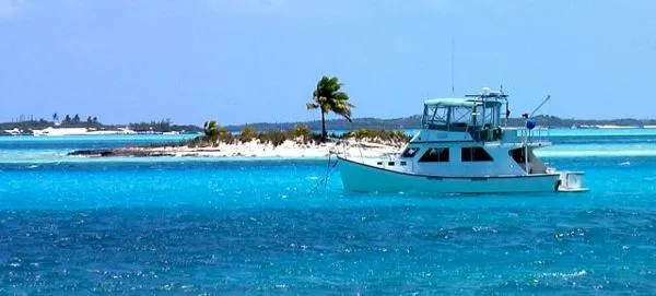 Slide: The Image of Provincial Marine 42 Downeast Flybridge Trawler 2000 - 2