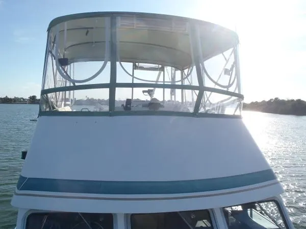 Slide: The Image of Provincial Marine 42 Downeast Flybridge Trawler 2000 - 8