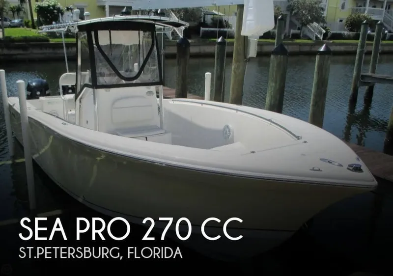 Slide: The Image of Sea Pro 270 CC 2008 - 0