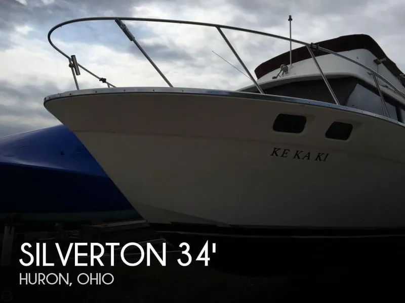 Slide: The Image of Silverton 34 Sedan Cruiser 1980 - 0