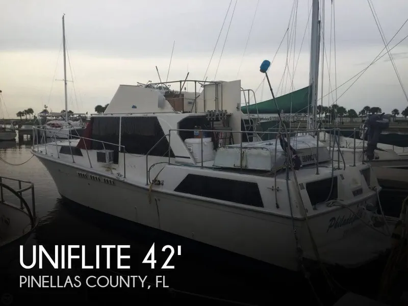 Slide: The Image of Uniflite 42 Double Cabin 1975 - 0
