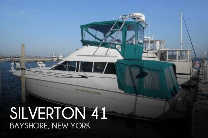 Slide: The Image of Silverton 41 Convertible 1996 - 0