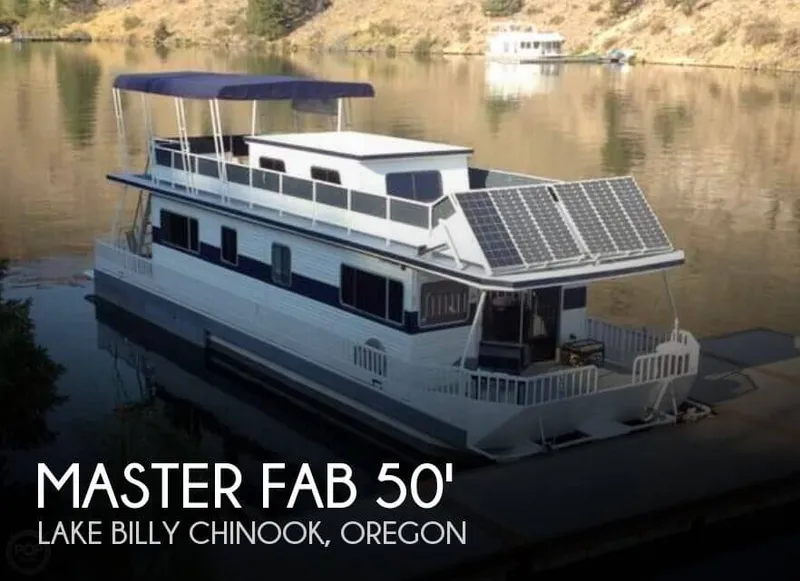 Slide: The Image of Master Fabricators 50 Houseboat 1984 - 0