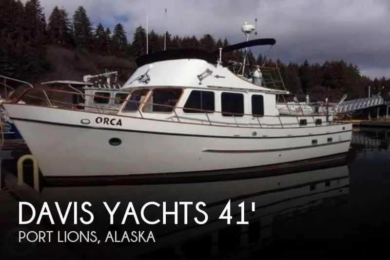 Slide: The Image of Davis Yachts Defever 41 Trawler 1980 - 0