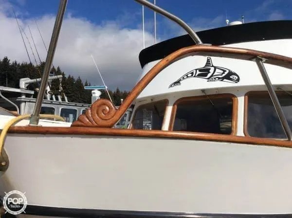 Slide: The Image of Davis Yachts Defever 41 Trawler 1980 - 1