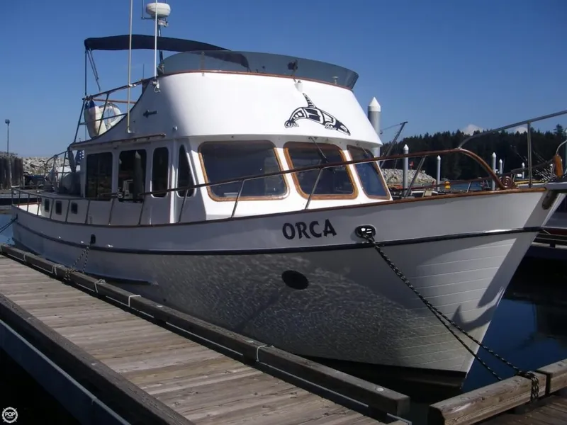 Slide: The Image of Davis Yachts Defever 41 Trawler 1980 - 10