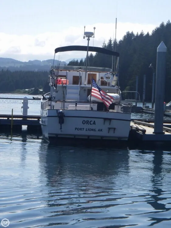 Slide: The Image of Davis Yachts Defever 41 Trawler 1980 - 11