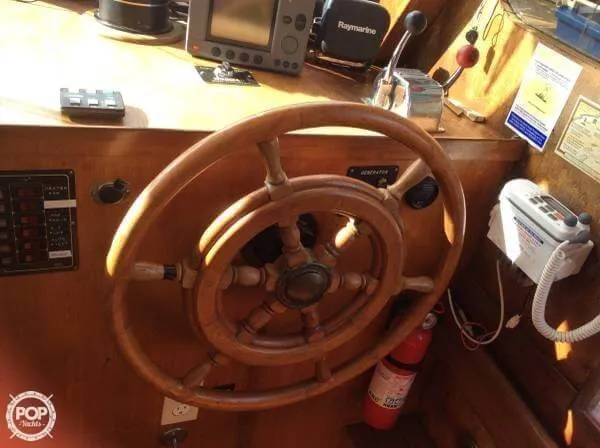 Slide: The Image of Davis Yachts Defever 41 Trawler 1980 - 2