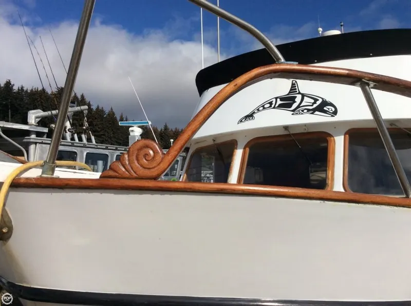 Slide: The Image of Davis Yachts Defever 41 Trawler 1980 - 9