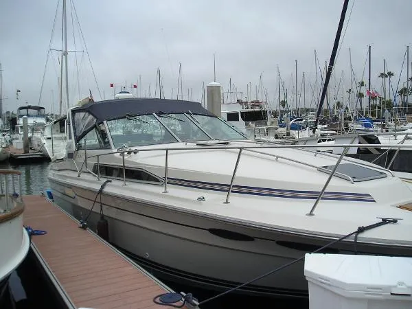 Slide: The Image of Sea Ray 340 Express Cruiser 1988 - 1
