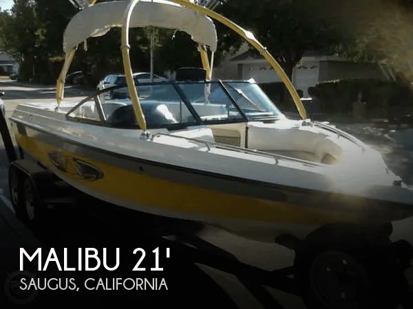 Slide: The Image of Malibu 21 Wakesetter VLX 2001 - 0