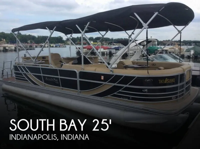 Slide: The Image of South Bay 724 E DLX 13 Tritoon 2013 - 0