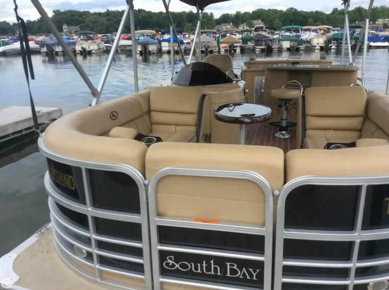 Slide: The Image of South Bay 724 E DLX 13 Tritoon 2013 - 7