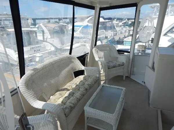 Slide: The Image of Carver Yachts 400 Cockpit Motor Yacht 1997 - 7