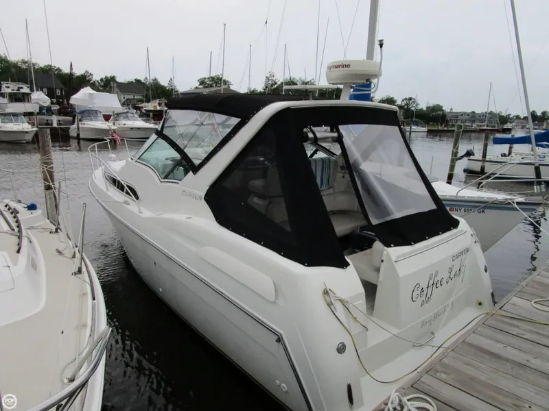 Slide: The Image of Carver Yachts 310 Mid Cabin Express 1995 - 7