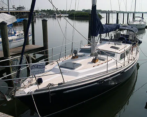 Slide: The Image of Gulfstar Sailmaster Aft Cockpit 1981 - 0