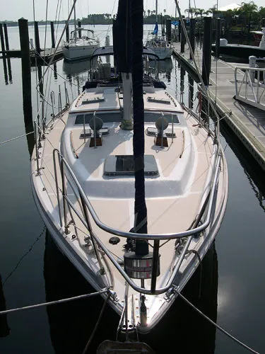 Slide: The Image of Gulfstar Sailmaster Aft Cockpit 1981 - 7