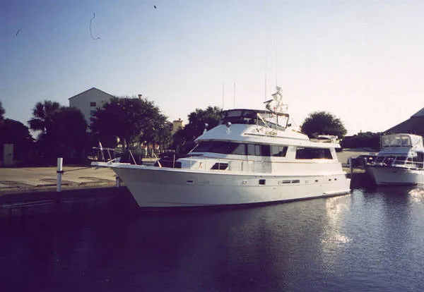 Slide: The Image of Hatteras Cockpit Motoryacht 1988 - 0