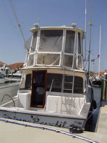 Slide: The Image of Ocean Yacht 38 Super Sport 1989 - 1