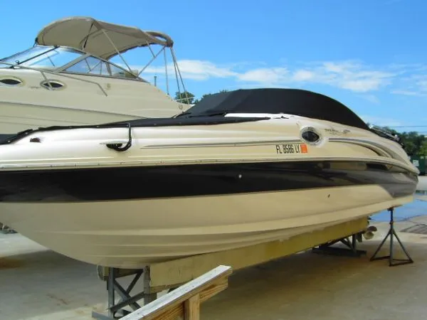 Slide: The Image of Sea Ray 240 Sundeck Bowrider 2003 - 0