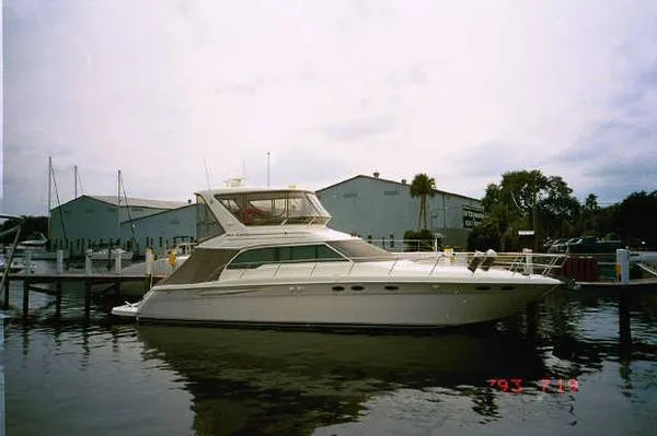 Slide: The Image of Sea Ray 480 Sedan Bridge 1999 - 0