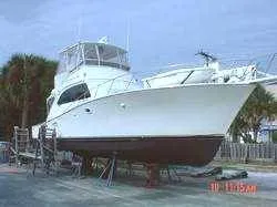 Slide: The Image of Post Marine 46 Sportfisherman 1986 - 1
