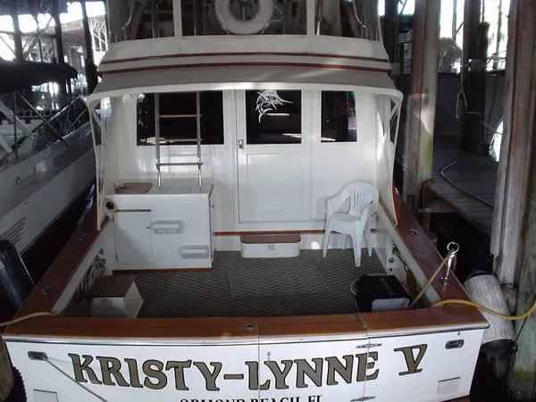 Slide: The Image of Post Marine 46 Sportfisherman 1986 - 7