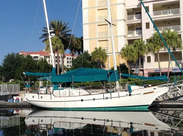 Slide: The Image of Hudson Force 50 Ketch 1987 - 1