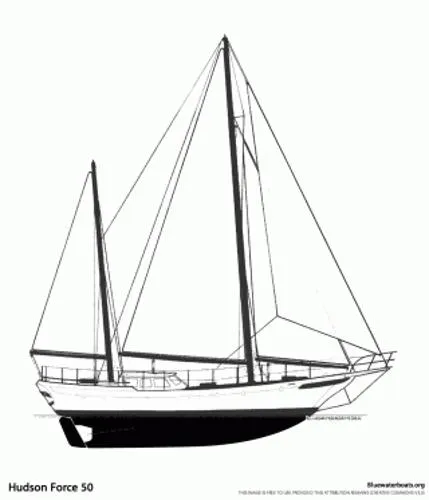 Slide: The Image of Hudson Force 50 Ketch 1987 - 2