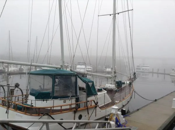 Slide: The Image of Hudson Force 50 Ketch 1987 - 8
