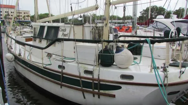 Slide: The Image of Durbeck Sailboat Pilot House 1981 - 1