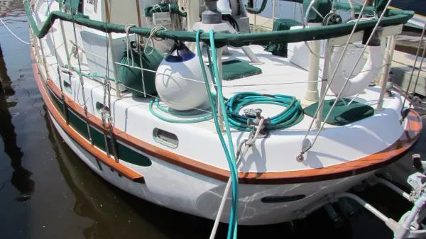 Slide: The Image of Durbeck Sailboat Pilot House 1981 - 6