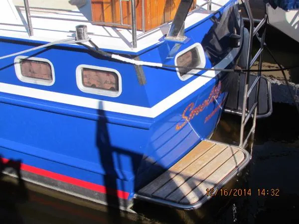 Slide: The Image of Dutch Custom Canal Boat Z Yacht 1987 - 10