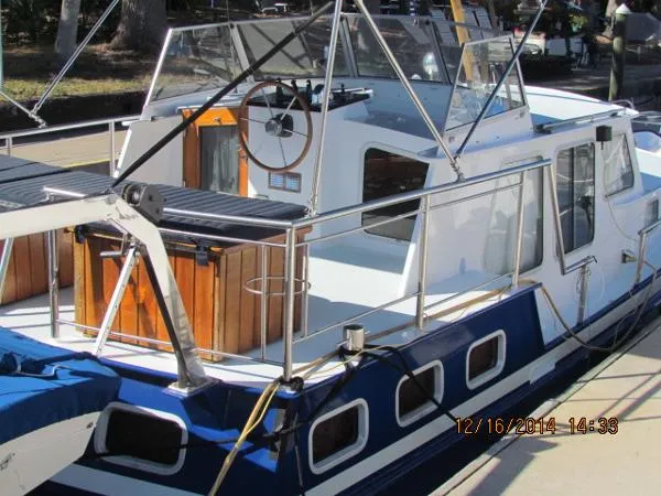 Slide: The Image of Dutch Custom Canal Boat Z Yacht 1987 - 2