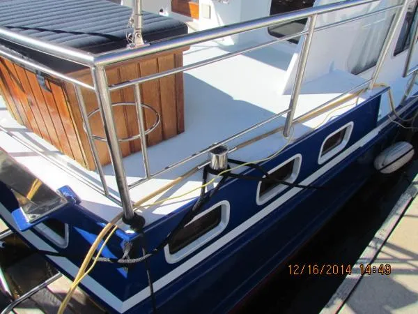 Slide: The Image of Dutch Custom Canal Boat Z Yacht 1987 - 8
