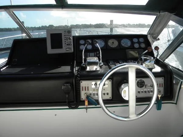 Slide: The Image of Chris-Craft 412 Amerosport 2005 Re-Fit 1988 - 6