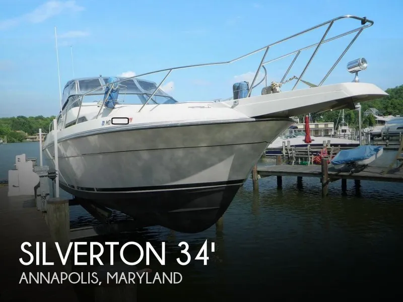 Slide: The Image of Silverton 34 Express 1989 - 0
