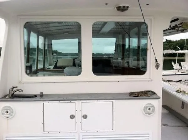 Slide: The Image of Northern Bay Custom Downeast Split Wheelhouse 2005 - 8