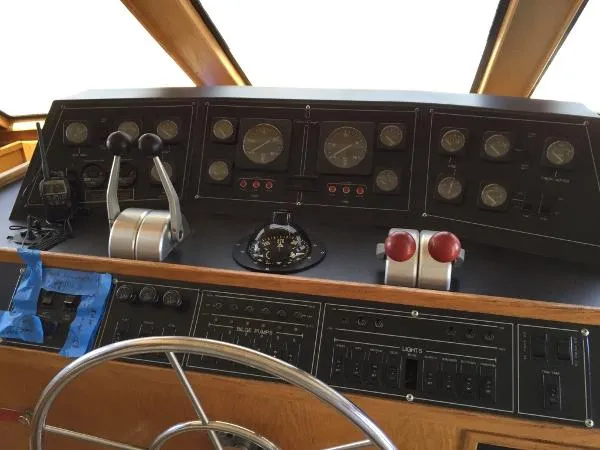 Slide: The Image of Chris-Craft 501 Motor Yacht 1989 - 10