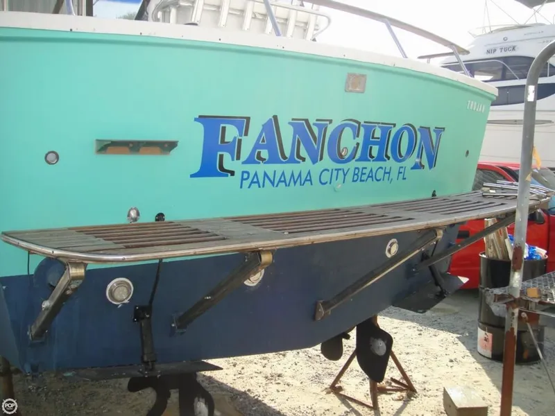 Slide: The Image of Trojan 32 F Sport Fisherman 1975 - 11