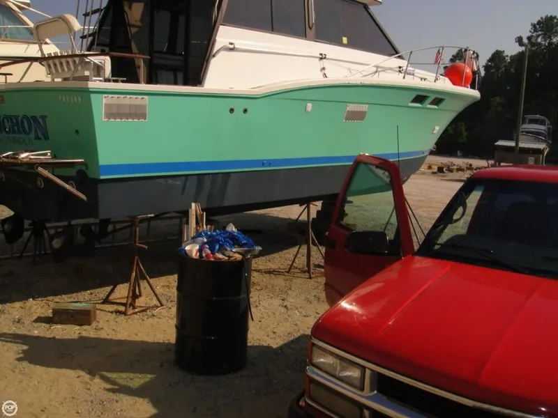 Slide: The Image of Trojan 32 F Sport Fisherman 1975 - 5