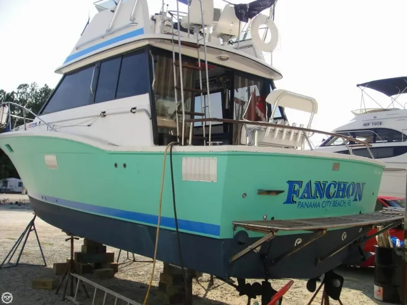 Slide: The Image of Trojan 32 F Sport Fisherman 1975 - 6