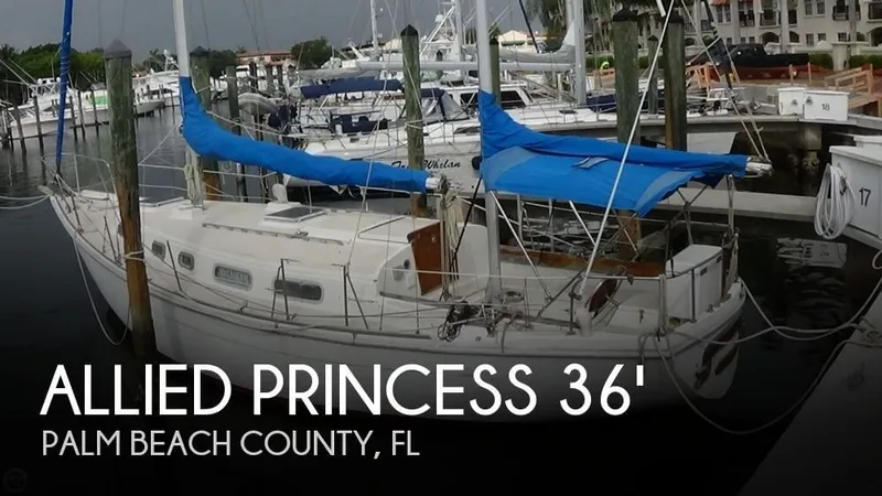 Slide: The Image of Allied Princess 36 Ketch 1975 - 0