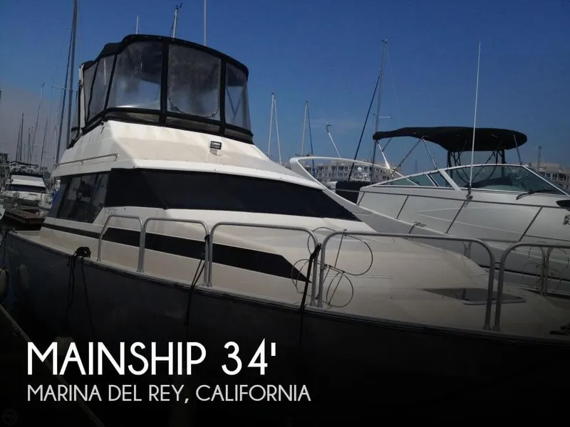 Slide: The Image of Mainship 35 Mediterranean Convertible 1989 - 0
