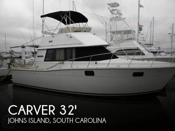 Slide: The Image of Carver Yachts 3227 Convertible 1985 - 0